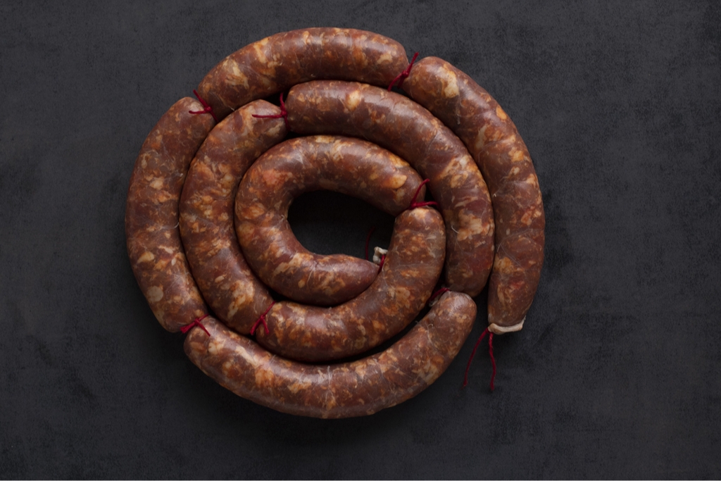 1kg - Salsiccia di Puro Suino Nazionale Fresca Dolce (Ricetta artigianale di Monte San Biagio)